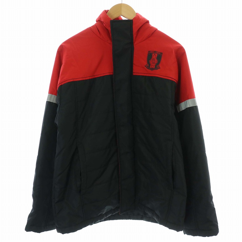 Jリーグ 中綿ジャケット オフィシャルグッズ 浦和レッズ ロゴプリント 
