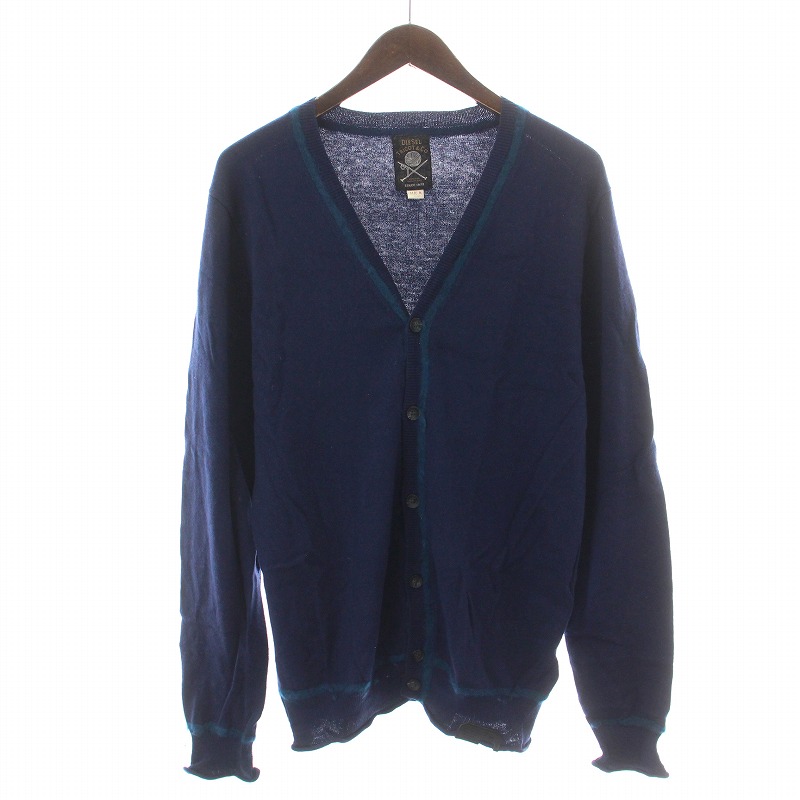 ディーゼル DIESEL TRICOT & Co. ニットカーディガン 長袖 Vネック M  