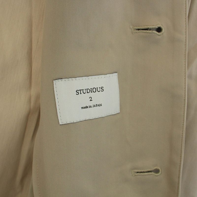 STUDIOUS テンセルトレンチコート MADE IN JAPAN WOMENS/アウター/トレンチコート(並び順：新着順)｜ STUDIOUS
