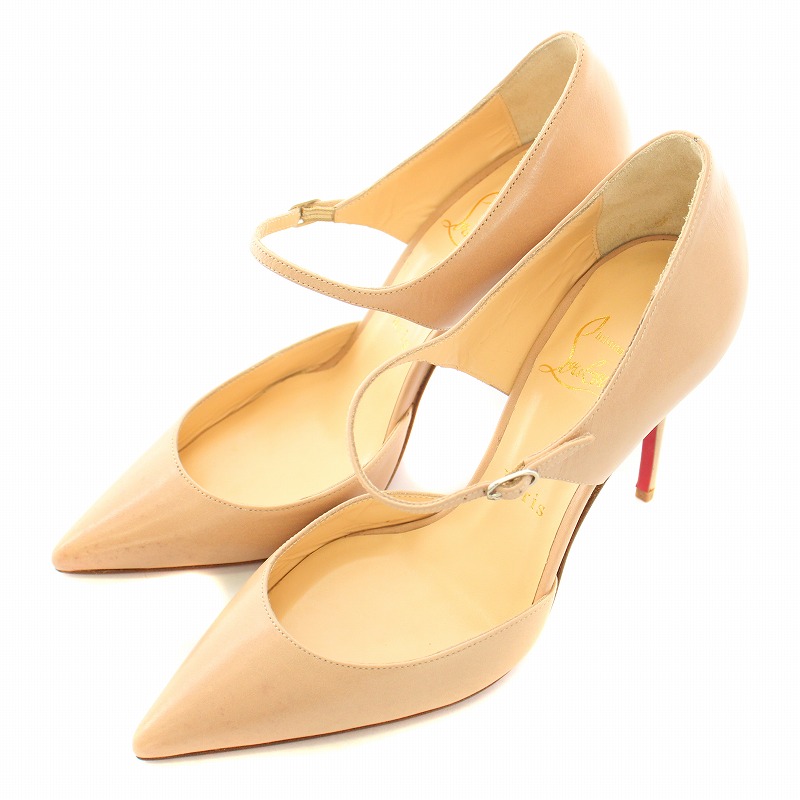 クリスチャンルブタン Christian louboutin パンプス ポインテッドトゥ 