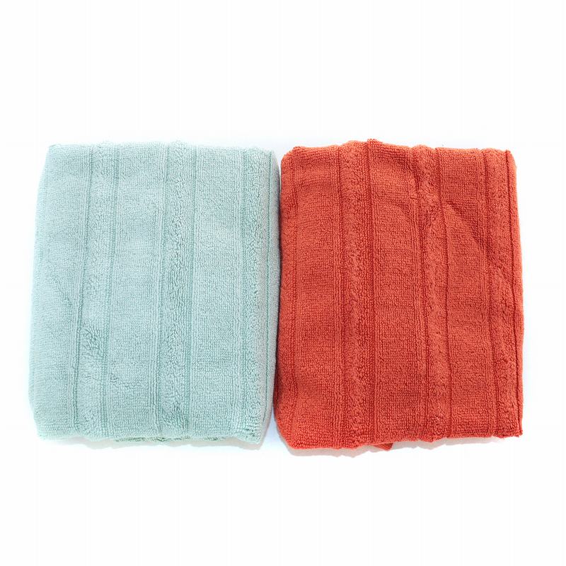 未使用品 エルメス HERMES ラビリンス フェイスタオル 2点セット 