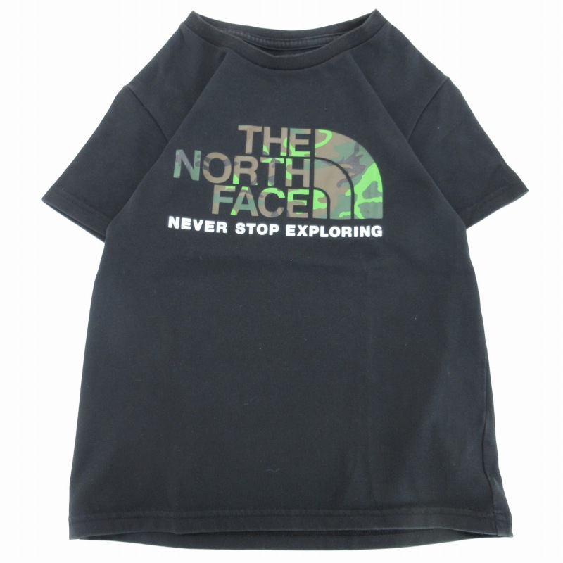 ザノースフェイス THE NORTH FACE Tシャツ 半袖 ロゴプリント 迷彩柄 