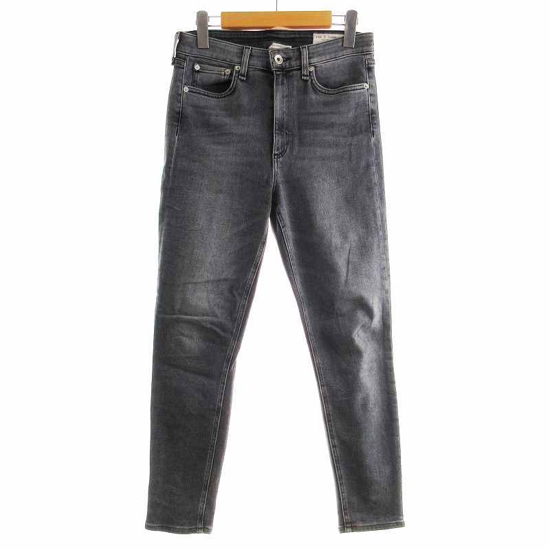 ラグ&ボーン-RAG&BONE-クロップドスキニーデニムパンツ 