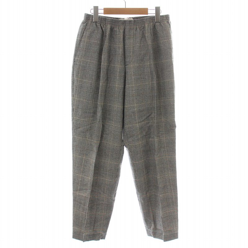 セラードアー cellar door ダークグレー スラックス プリーツ 46