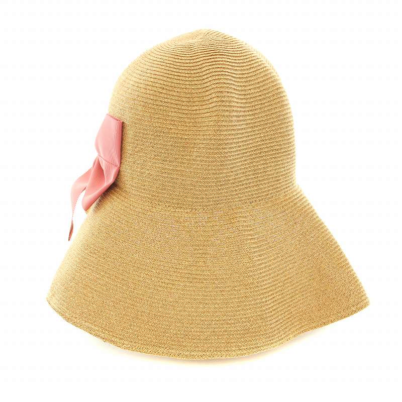 ◇maxim◇マキシン◇エレガントな黒とオリーブグリーンのリボンハット