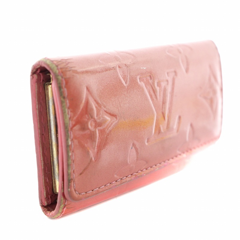 LOUIS VUITTON モノグラム ヴェルニ キーケース ヴェルニ ルイヴィトン