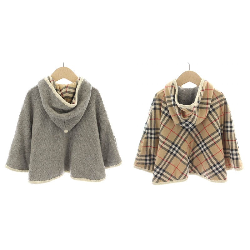 BURBERRY BLUE LABEL - バーバリー ブルーレーベル ポンチョ ケープ  