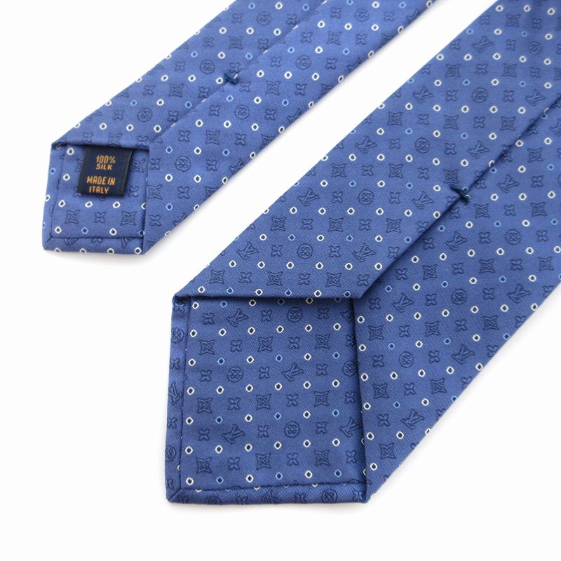 LOUIS VUITTON M71706 モノグラム ネクタイ ワイドタイ M70952 美品