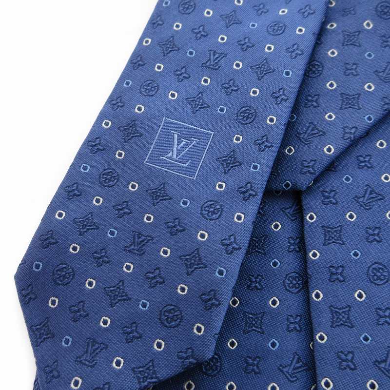 LOUIS VUITTON M71706 モノグラム ネクタイ ワイドタイ M70952 美品