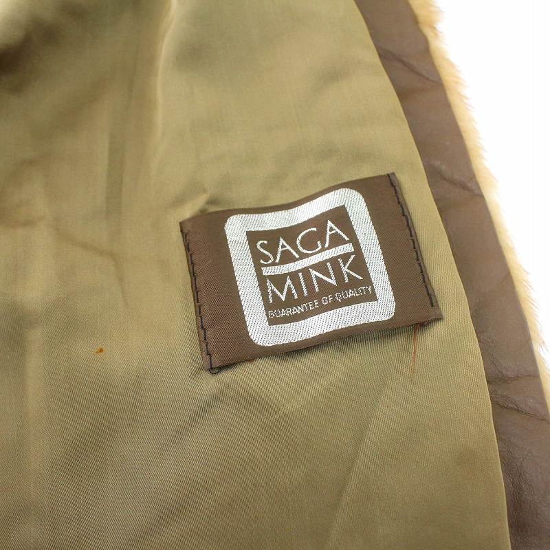 サガミンク SAGA MINK ジンドゥ jindo 銀サガ ミンクファーコート 毛皮