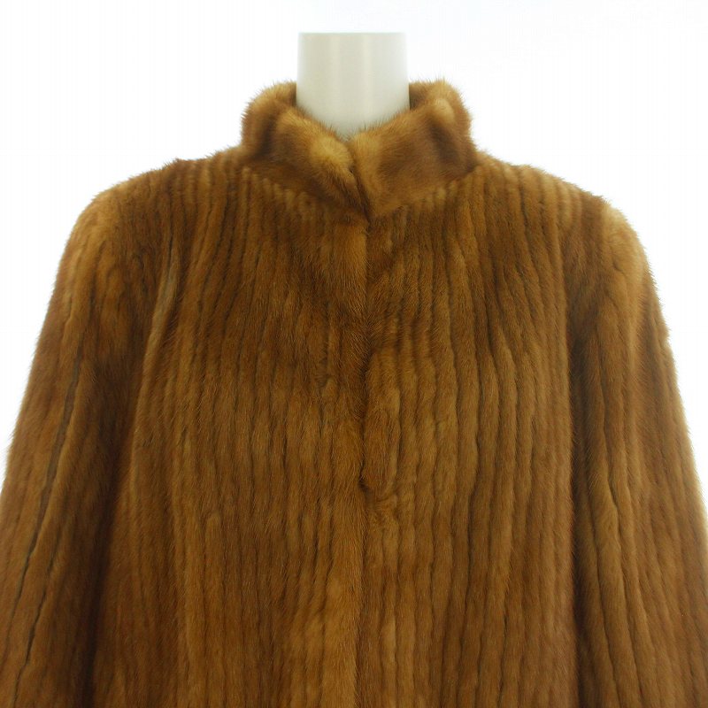 サガミンク SAGA MINK ジンドゥ jindo 銀サガ ミンクファーコート 毛皮