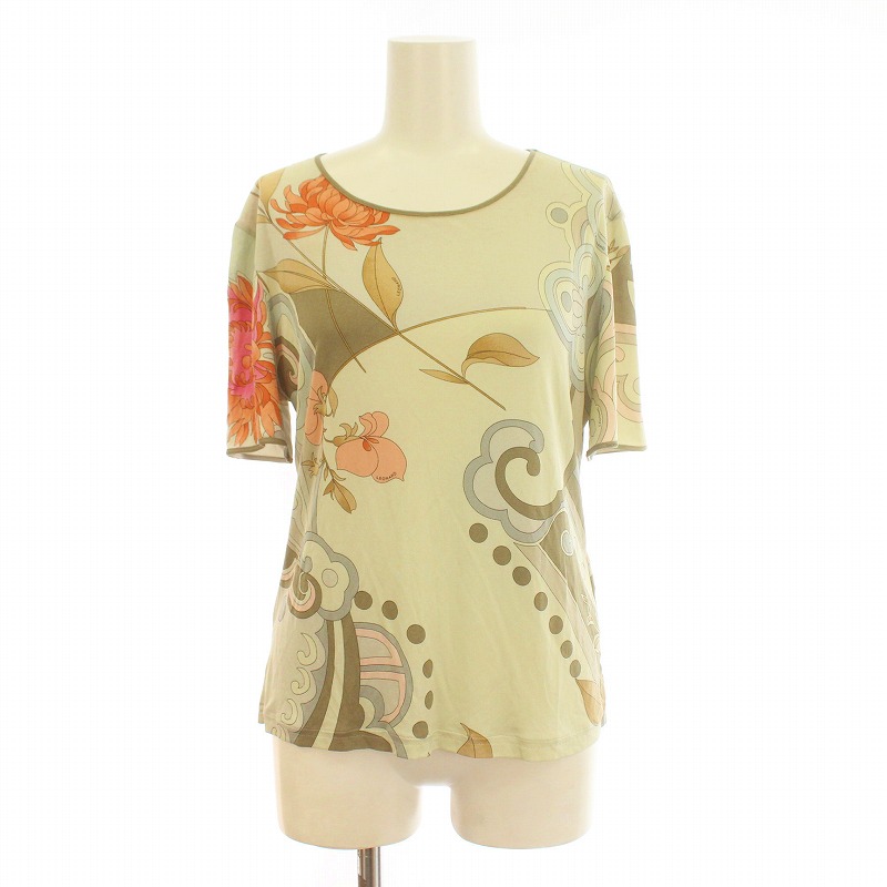 レオナール LEONARD FASHION COLLECTION カットソー Tシャツ