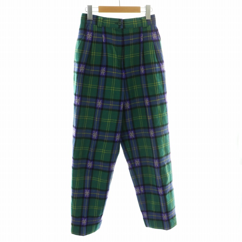 Christian Dior SPORT パンツ　グリーン　ウール　ディオール Christian Dior SPORT パンツ グリーン ウール ディオール
