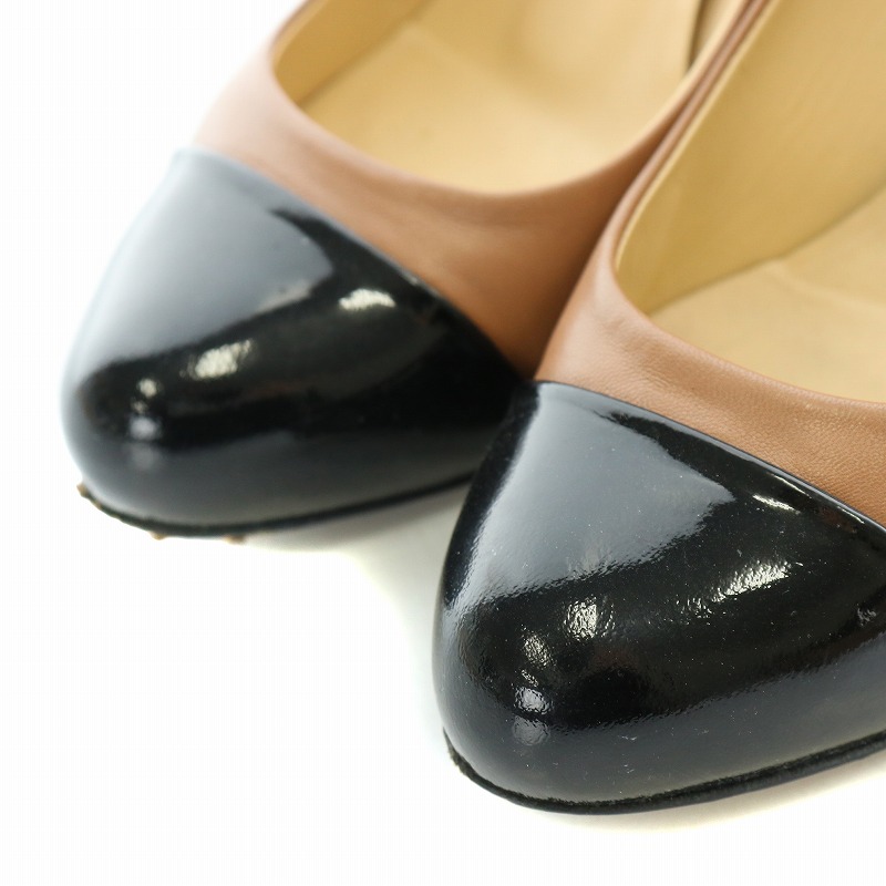 ファビオルスコーニ FABIO RUSCONI パンプス ラウンドトゥ ハイヒール  