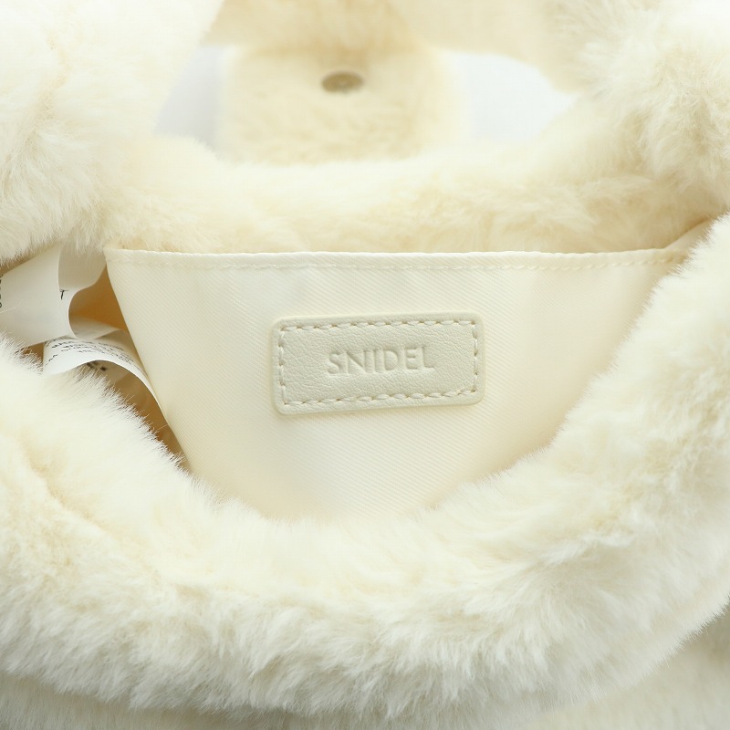 スナイデル SNIDEL 23AW ワンショルダーファーバッグ