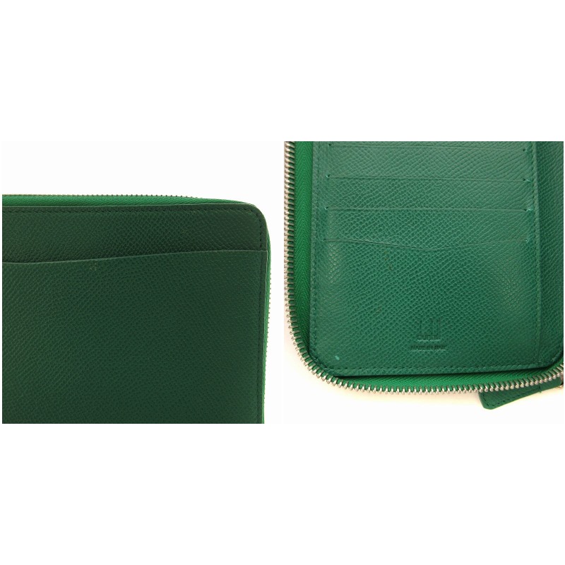 ダンヒル dunhill マルチケース 長財布 ラウンドファスナー レザー 