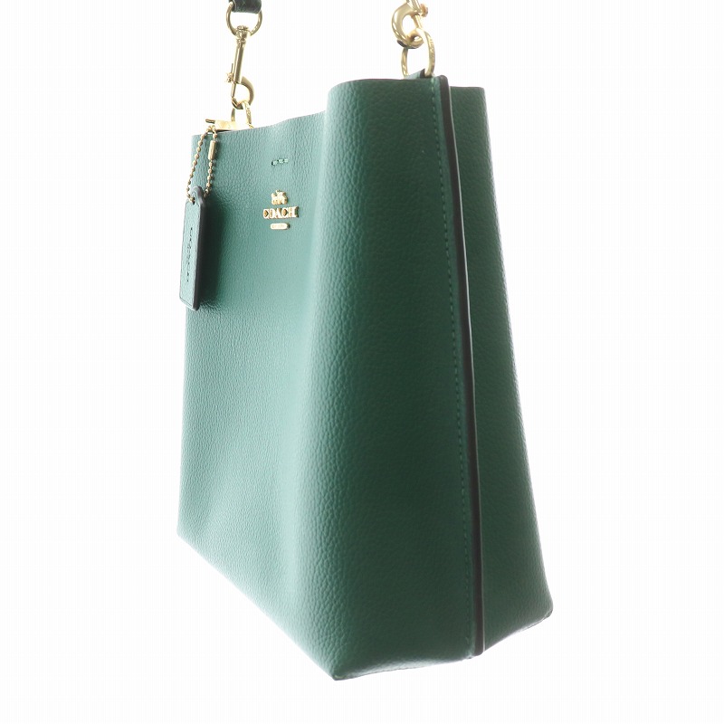 COACH コーチ　ソーホー　ハンドバッグ　レザー　グリーン　緑　希少　レア　革 COACH コーチ ソーホー ハンドバッグ レザー グリーン 緑 希少