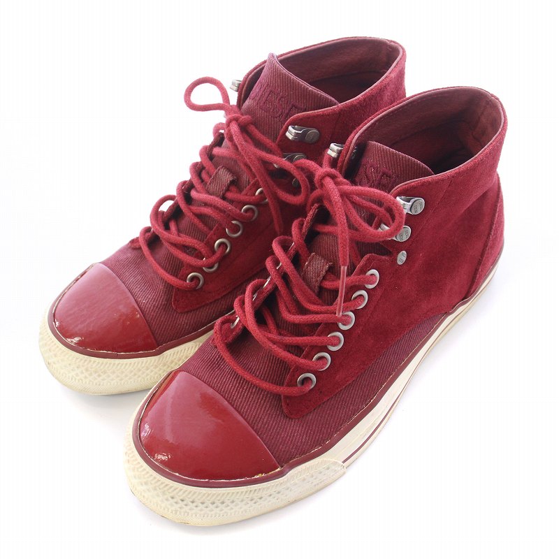 ディーゼル DIESEL ハイカットスニーカー シューズ 厚底 スエード 