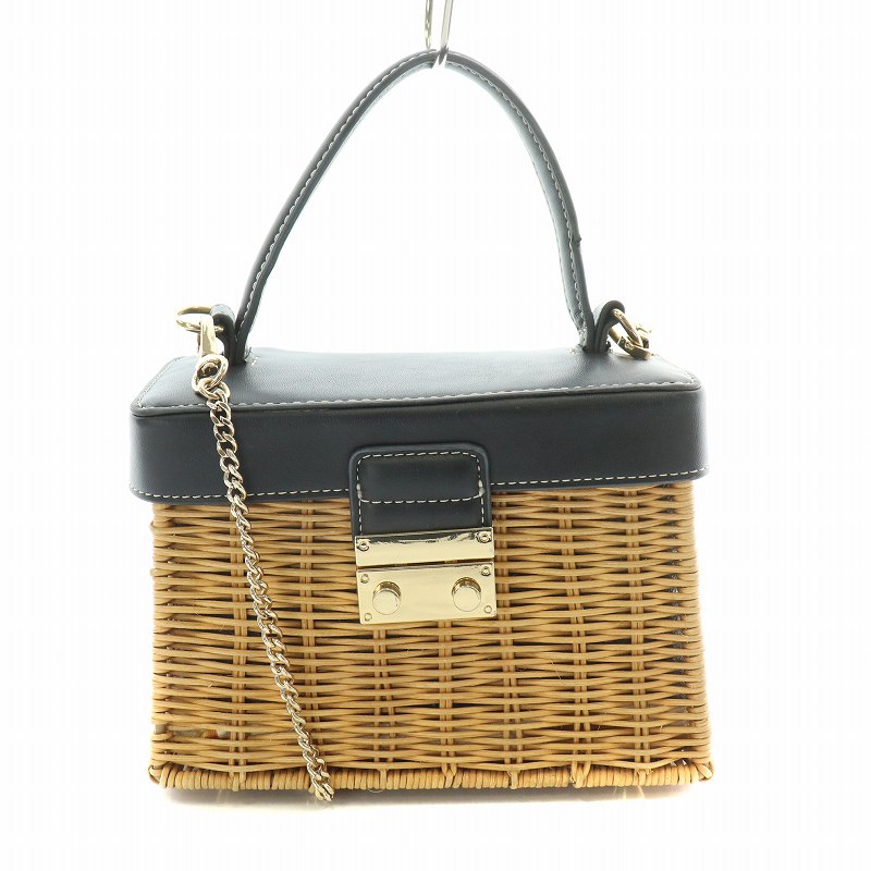 【新品未使用】ZARA かごバッグ 編み込みハンドババッグ ザラ ZARA 2WAY かごバッグ カゴバッグ ハンドバッグ ショルダー