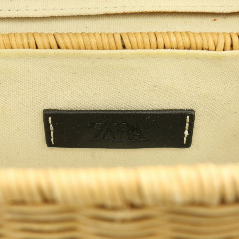 ZARA ミニトートバッグ　カゴバッグ2wayザラ ザラ ZARA 2WAY かごバッグ カゴバッグ ハンドバッグ ショルダー