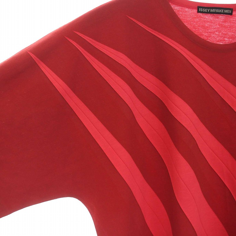 イッセイミヤケメン ISSEY MIYAKE MEN Tシャツ カットソー 半袖