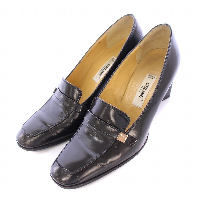 CELINEスエード パンプス 36 1/2 CELINEスエード パンプス 36 1/2 CELINE - セリーヌ パンプス 36 1/2の