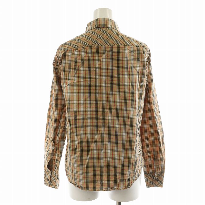 バーバリーブルーレーベル BURBERRY BLUE LABEL ノバチェック シャツ 