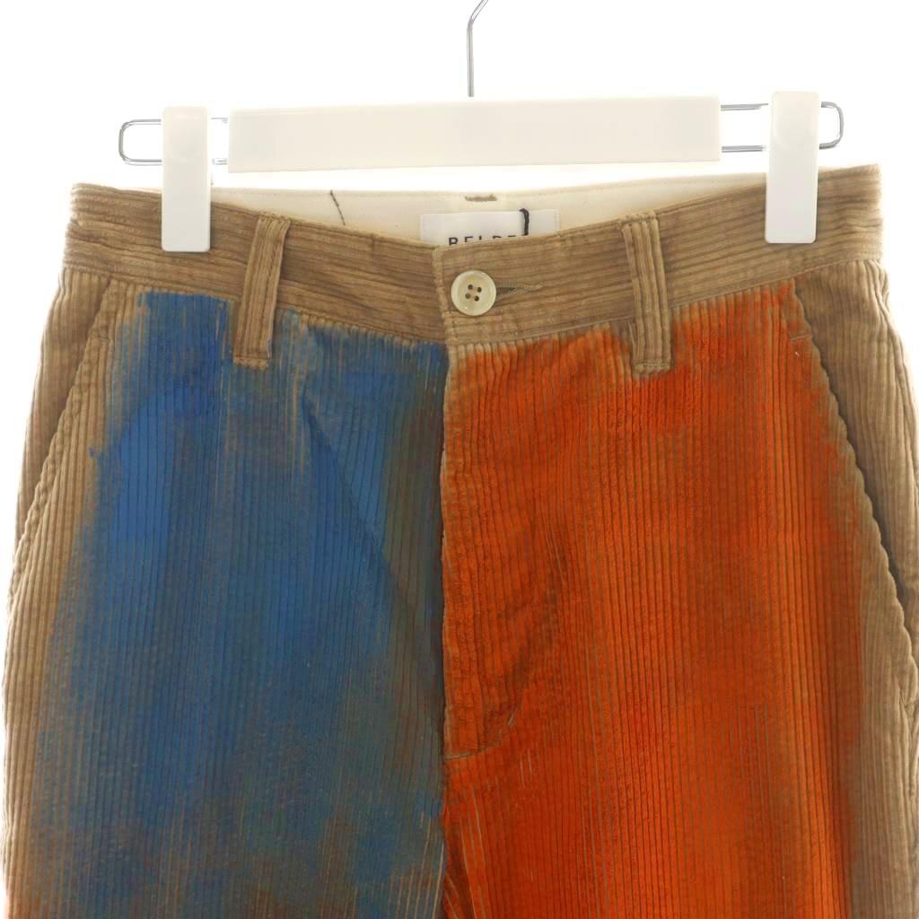 未使用品 ベルパー BELPER MISCHIEF CORDUROY コーデュロイフレア