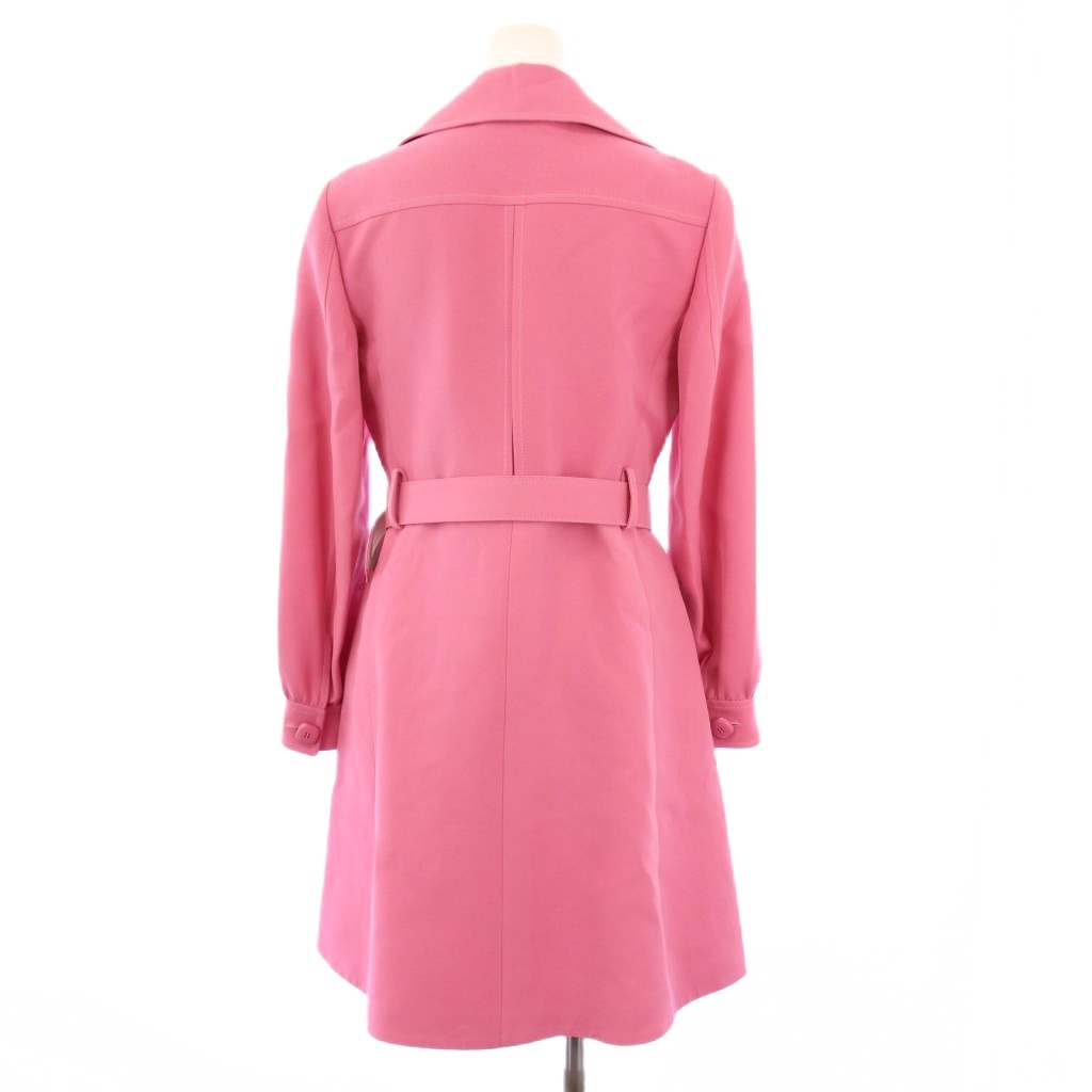 【美品】GUCCI トレンチコート フローラ バンブー ベルト　ハート裏地　M MISCH MASCH トレンチコート コート サイドプリーツトレンチコート