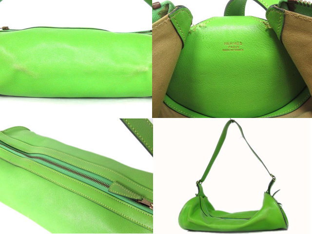 エルメス HERMES ショルダー ドレミ バッグ ドラム 筒型 ヴォー