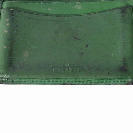 ルイヴィトン LOUIS VUITTON 名刺入れ カードケース エピ 緑