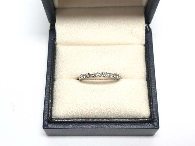 ヴァンドーム VENDOME 青山 指輪 リング ハーフエタニティ pt900 刻印  