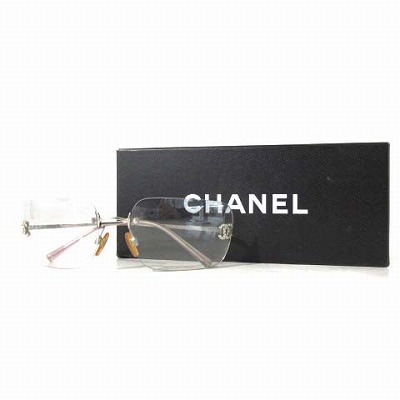 シャネル CHANEL サングラス グラデーション フレームレス 4017-D ココ