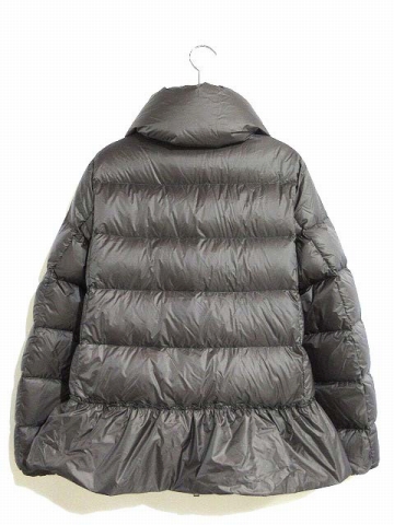 MONCLER モンクレール アネット ダウンジャケット フリル グレー