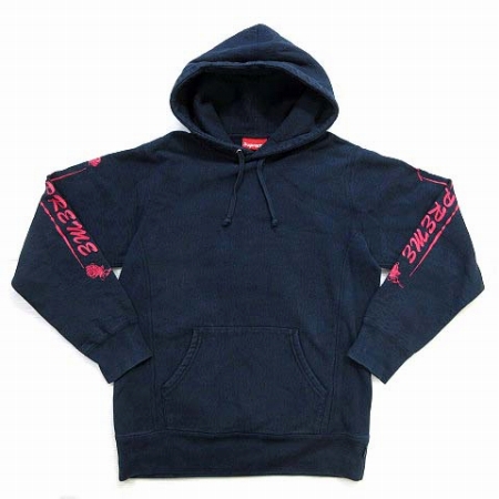 Supreme シュプリーム パーカー 薔薇 刺繍 | www.unimac.az