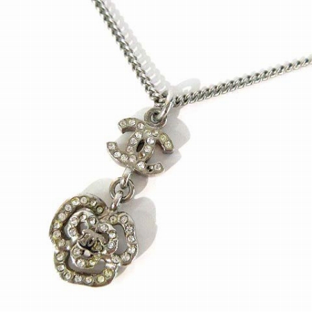 シャネル CHANEL 07P ネックレス ペンダント ココマーク カメリア