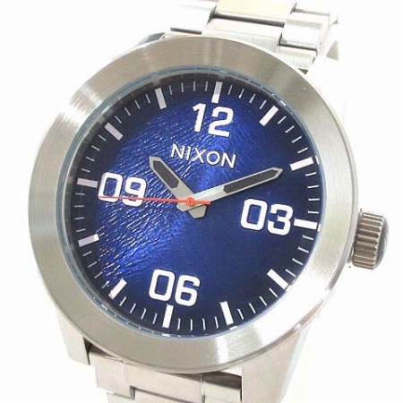 未使用品 ニクソン NIXON 美品 腕時計 コーポラル CORPORAL SS A346 