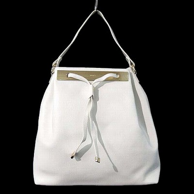 FURLA バケツ型ショルダーバッグ ホワイト バッグ 