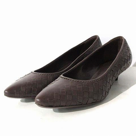 未使用品 ボッテガヴェネタ BOTTEGA VENETA 美品 パンプス イントレ
