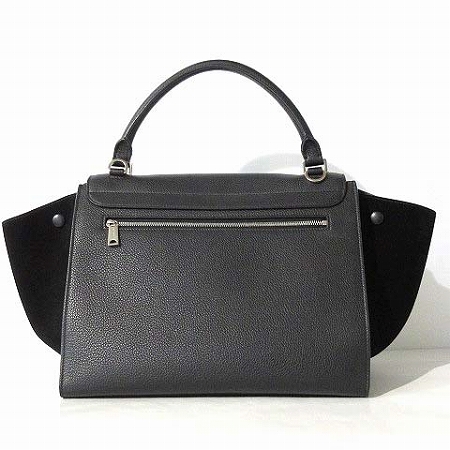 セリーヌ CELINE 美品 ハンド バッグ ショルダー 2WAY トラペーズ 