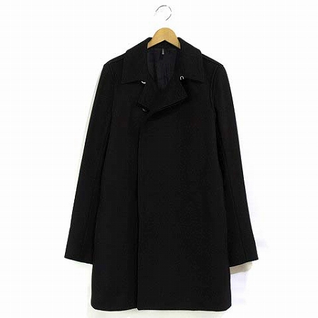 ディオールオム Dior HOMME ウール ダブル ブレスト コート ハーフ 