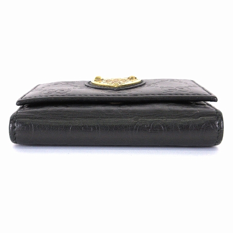 グッチ 財布 三つ折り シマ コンパクト ミニ Wホック 303490 グッチ