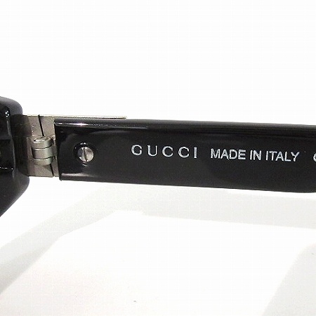 グッチ GUCCI サングラス セルフレーム ロゴ GG2411 黒 アイ