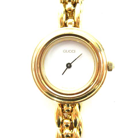 グッチ GUCCI 腕時計 チェンジベゼル クオーツ 11/12.2 ジャンク 