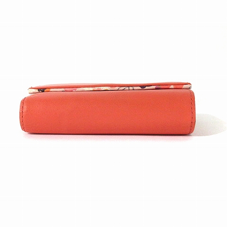 【未使用】Paul Smith ポールスミス赤 レッド三つ折財布 車　コンパクト 未使用】Paul Smith ポールスミス赤 レッド三つ折財布 車