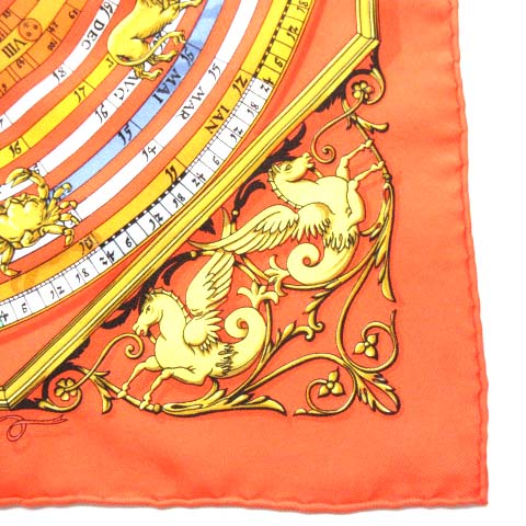 エルメス HERMES カレ40 プチカレ スカーフ DIES ET HORE 占星術 12 