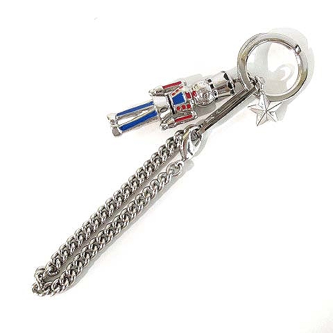 セリーヌ CELINE キーホルダー キーチャーム 兵隊 星 スター シルバー  