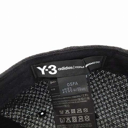 ワイスリー Y-3 キャップ 帽子 トラッカー メッシュ 23F001 ロゴ