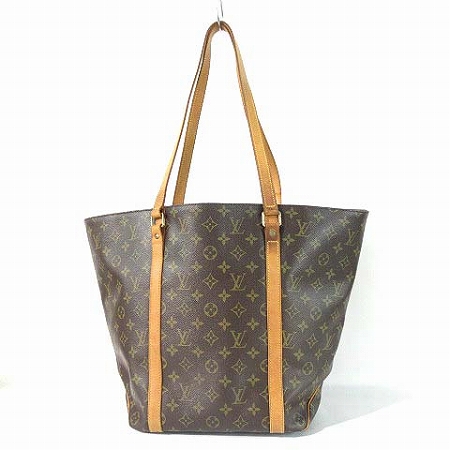 ルイヴィトン Louis Vuitton トート バッグ モノグラム サックショッピング ハンド ショルダー M 茶 鞄 メンズ レディース 0 ベクトルパーク