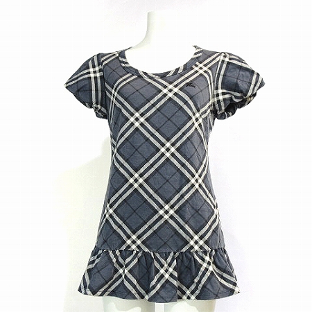 バーバリーブルーレーベル BURBERRY BLUE LABEL チュニック カットソー 